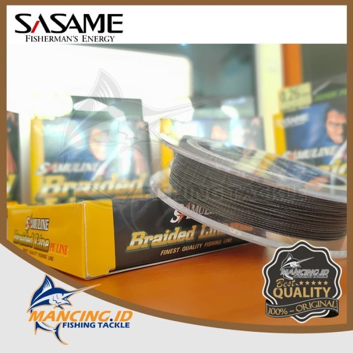 Senar Pancing Sasame Samuline Braided Line 125M Fishing Line