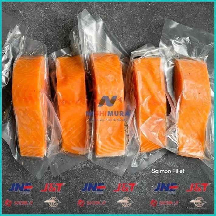 

BISMILLAH IKAN SALMON FILLET 200 1KG STEAK CUT TROUTS FROZEN FRESH BY NISHIMURASHOP NISHIMURA ALISUP
