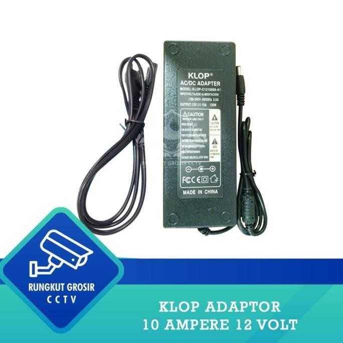 NEW KLOP ADAPTOR 10 AMPERE 12 VOLT