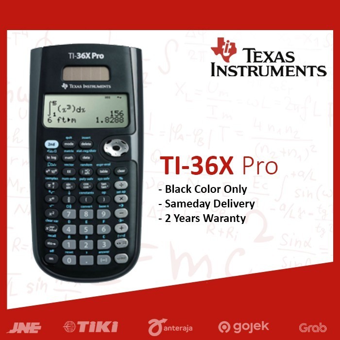 

Ready Texas Instruments TI-36 X Pro Scientific Calculator