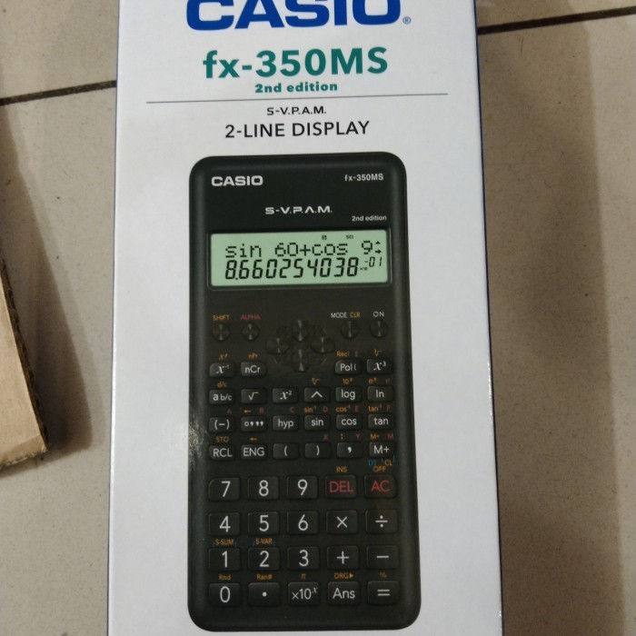 

Ready Kalkulator Scientific CASIO FX350 MS