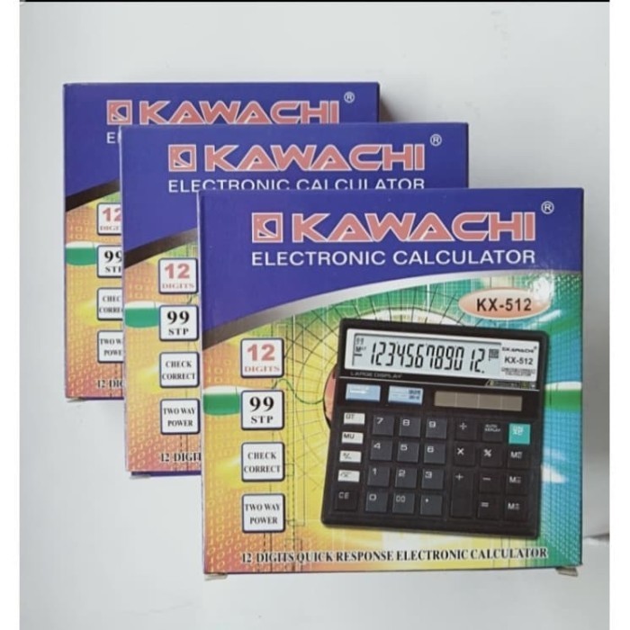 

Ready Calculator Kawachi KX-512 12 Digit