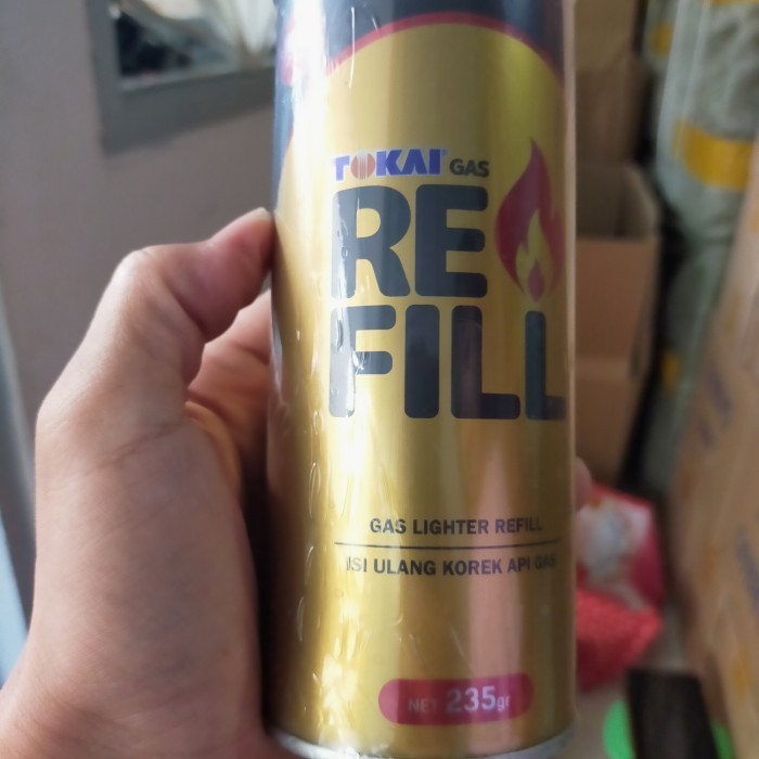 Refil Korek Gas Tokai Isi 250Grm/Isi Ulang Korek Gas Tokai Butane