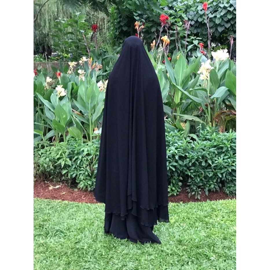 Khimar Xxl Sifon Arab Lembut Nopet