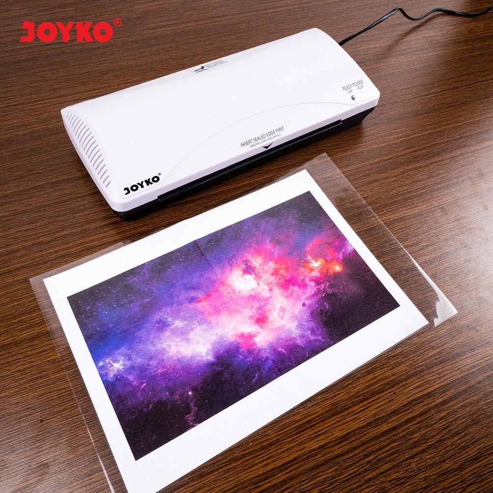 

If56 Mesin laminating joyko LM01 LM 01 F4 folio laminasi ktp a4 panas dingin hot cold portable portabel Berkualitas