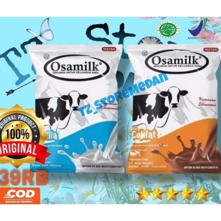 

Big Sale Susu Osamilk Penambah Berat Badan & Nafsu Makan 500Gram Free Packing Kardus Garansi