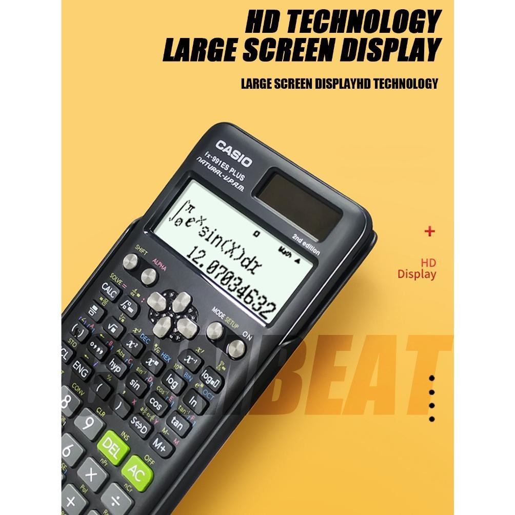 

Paling Laris! Kalkulator Scientific Casio ilmiah FX-991EX/991ES-Plus Kalkulator Casio Scientific Calculator Casio Scientific Premium