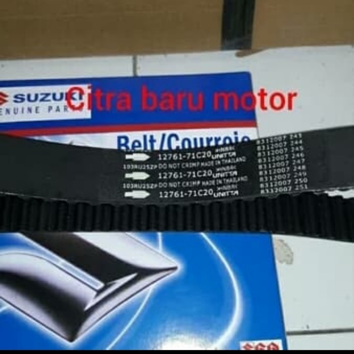 Baru Asli Teming Timing Belt Futura Mega Carry Injeksi Apv Arena Baleno Old Ori New