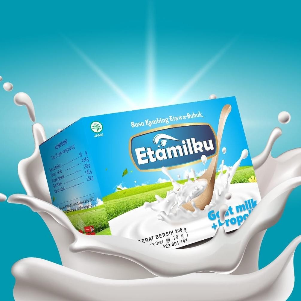 

8.8 Susu Kambing Etawa Plus Propolis Etamilku Asli Original Harga Promo Hig Quality