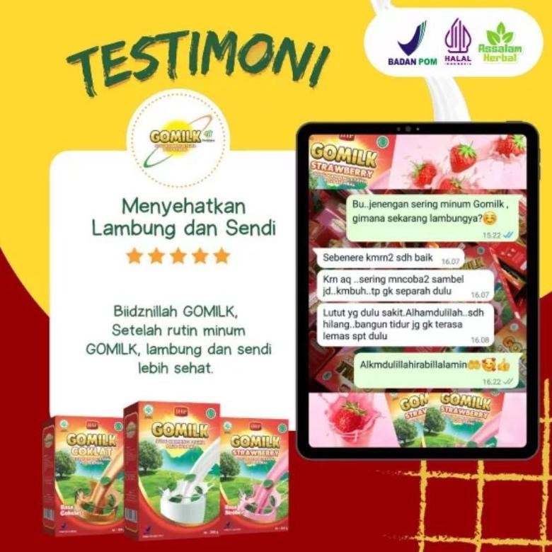 

Promo Gomilk Susu Kambing Etawa Untuk Mengatasi Mencegah Nyeri Sendi Lutut Asam Urat Cod Murah