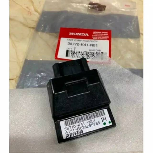 KDM_24 ecu cdi ecm supra x 125 fi new blade 125 fi 38770-k41-n01 HONDA
