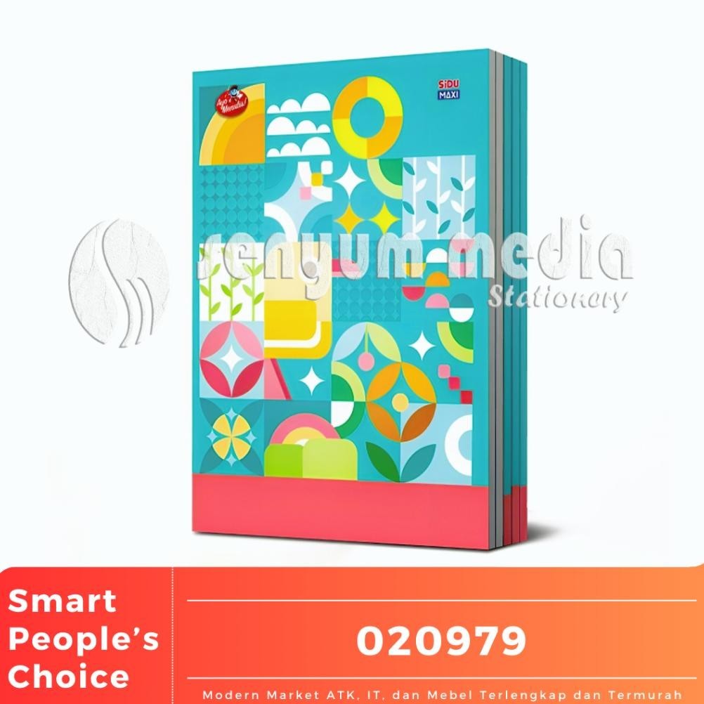 

Boss Buku Tulis Sinar Dunia Sidu Maxi 42 Lembar (1 Pack Isi 5 Buku) (S:Pak)