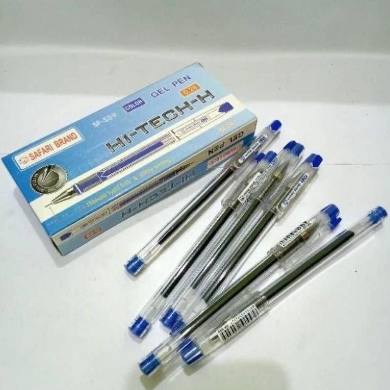

fg-80 (Hitech-LUSIN) Pulpen Ballpoint Pena Polpen Hi tech Hi-Tech Hitech 0.28 mm murah-murah bagus Safari Brand Gel Pen Pulpen Makna Original Termurah