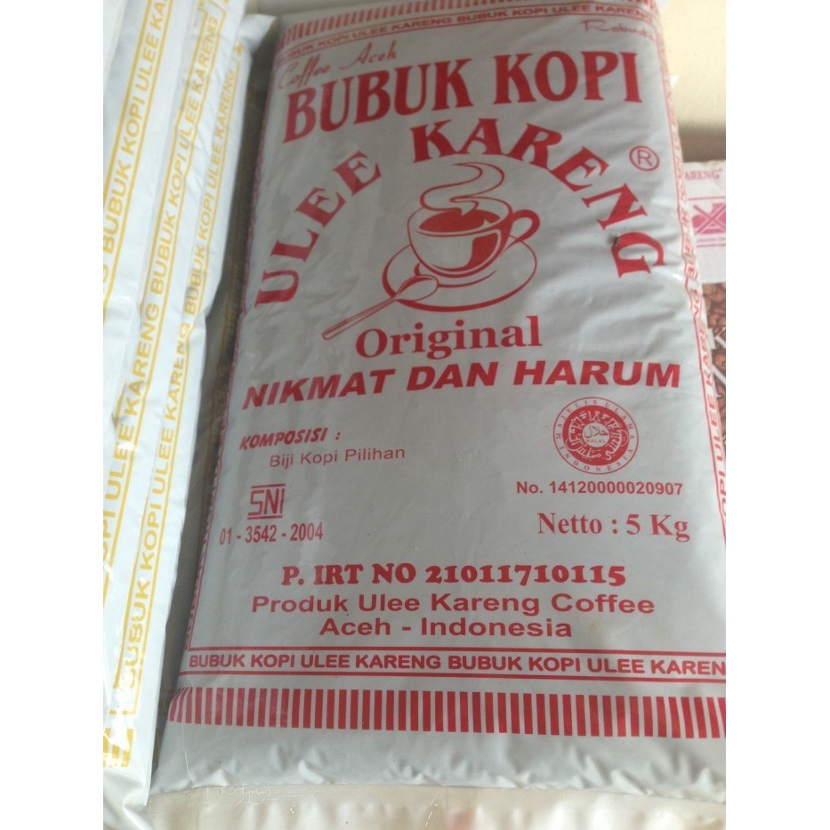 

Secrenada - Kopi Sareng (Bubuk Kasar) Ulee Kareng 5 Kg