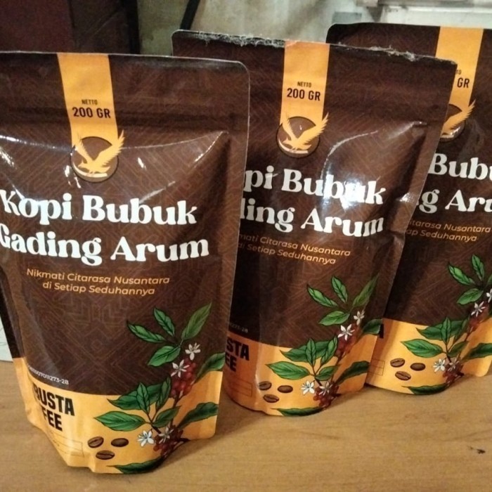 

Secrenada - Kopi Bubuk Robusta Dampit - Gading Arum 1 Kg