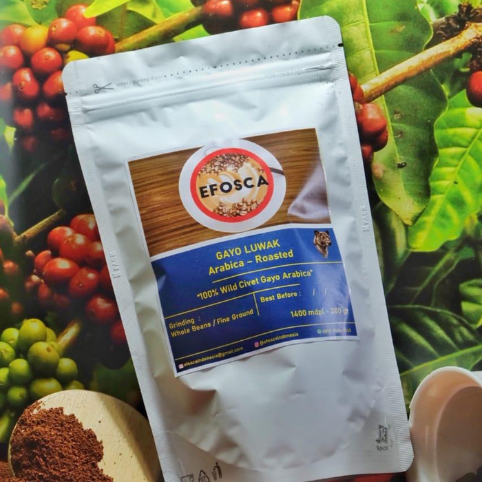 

Secrenada - Kopi Arabica Gayo Luwak - Fine Grind ( Bubuk )