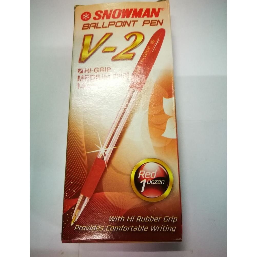 

GB29 (12pcs) PEN / PULPEN / BALLPOINT SNOWMAN V2 Viral