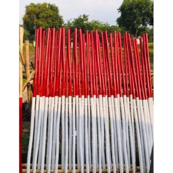%$%$%$%$] Tiang Bendera Bambu 2 Meter/Bambu Tiang Bendera ""