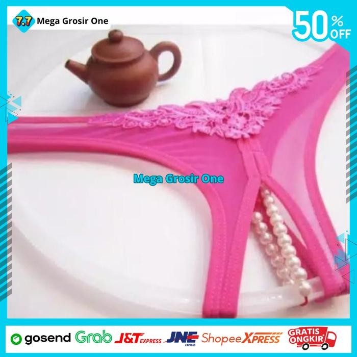 CELANA GSTRING MUTIARA (CD T) DIJAMIN GRATIS ONGKIR