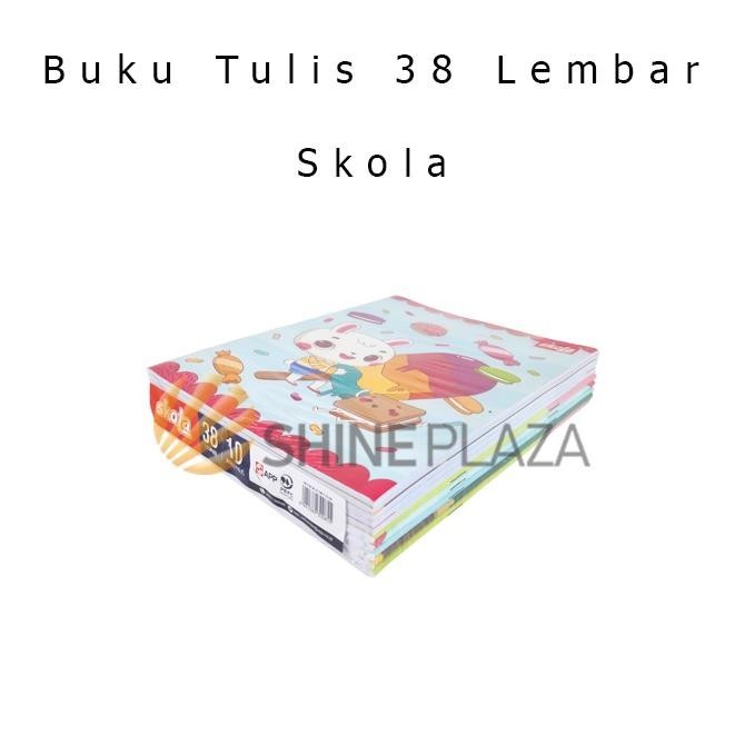 

Sale [Pack] Buku Tulis Skola 38 Lembar 1 Pak Isi 10 Buku By Sidu Sinar Dunia