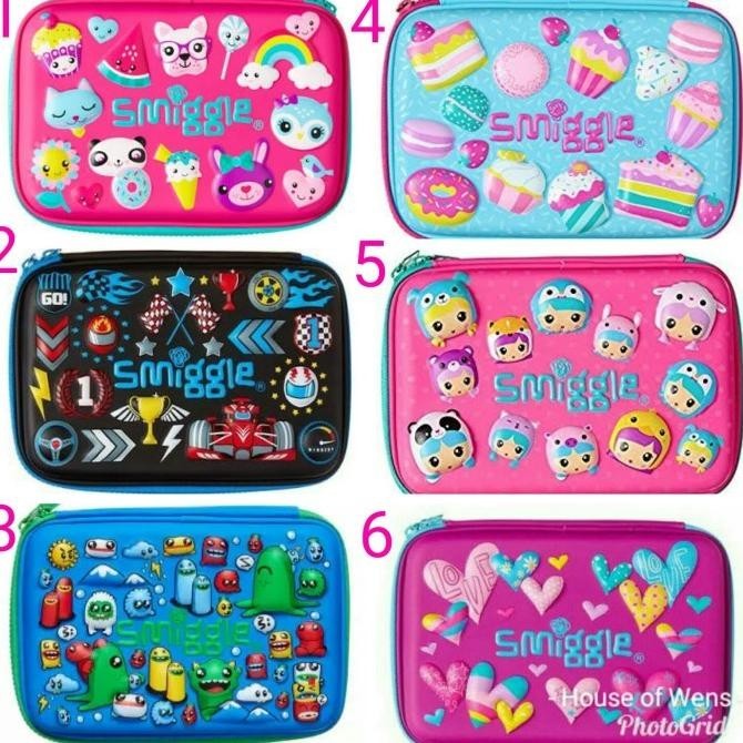 

SMIGGLE HARDTOP PENCIL CASE KOOKY - TEMPAT PENSIL SMIGGLE