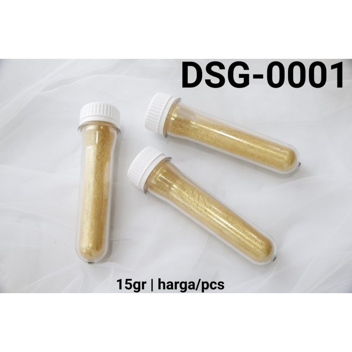 

Terlaris GR-DSG Lustre luster dust bubuk pewarna metalik emas gold SALE