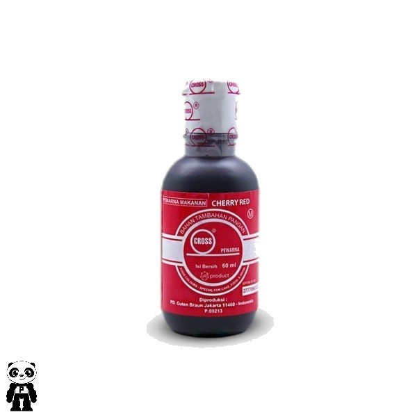 

Terlaris Cross pewarna Makanan Cherry Red 60ml Pewarna Merah Ceri SALE
