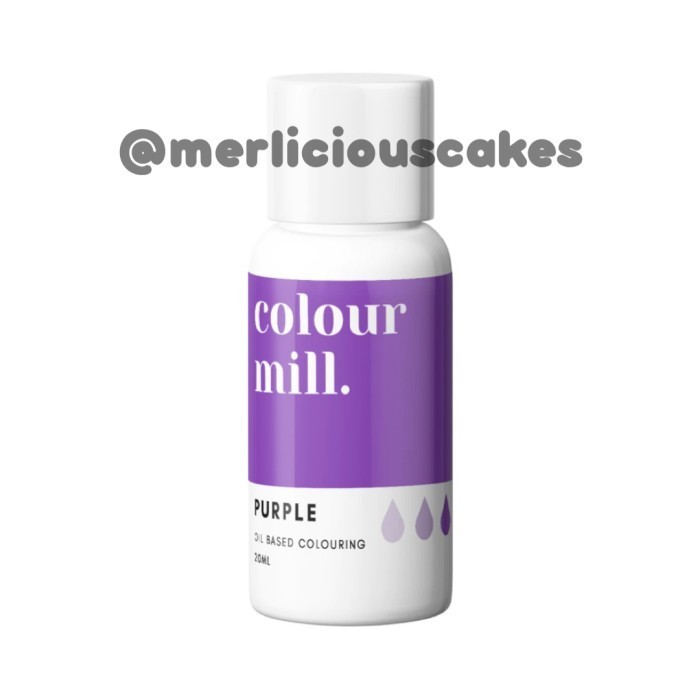 

Terlaris Colour Mill Purple 20 ml Oil Based Colouring SALE