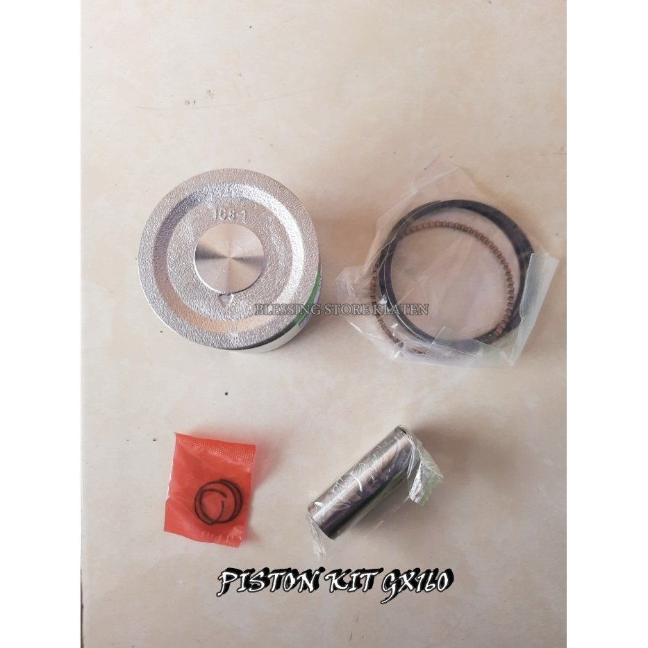 *#*#*#] SPAREPART GASOLINE GX160 - PISTON ASSY W/RING STD GX160 / PISTON STD