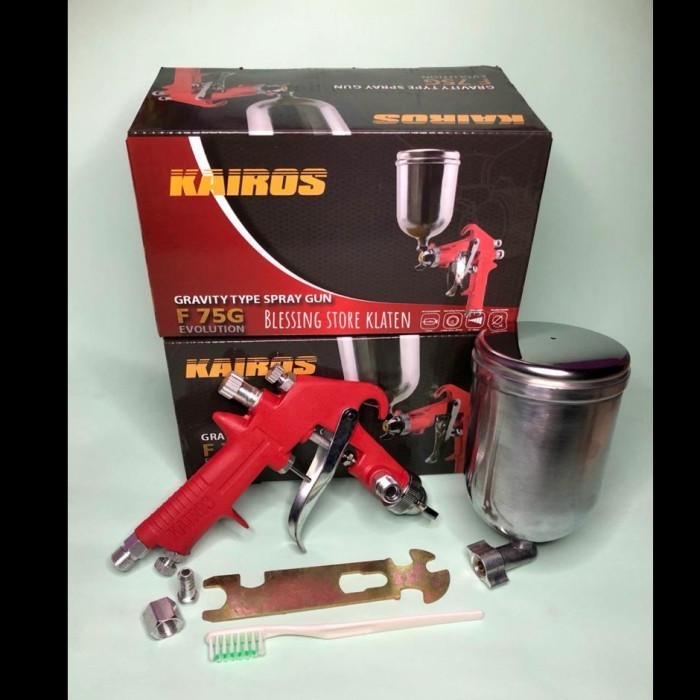 favorit] SPRAY GUN TABUNG ATAS F75G / SPRAY GUN F75G KAIROS