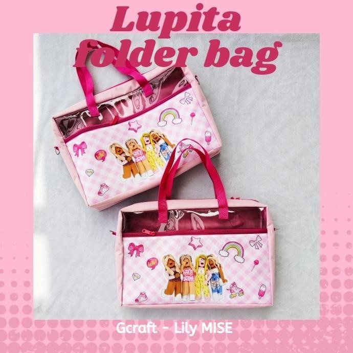 

TERBARU - lupita folder bag - tas les - tas folder - tas map