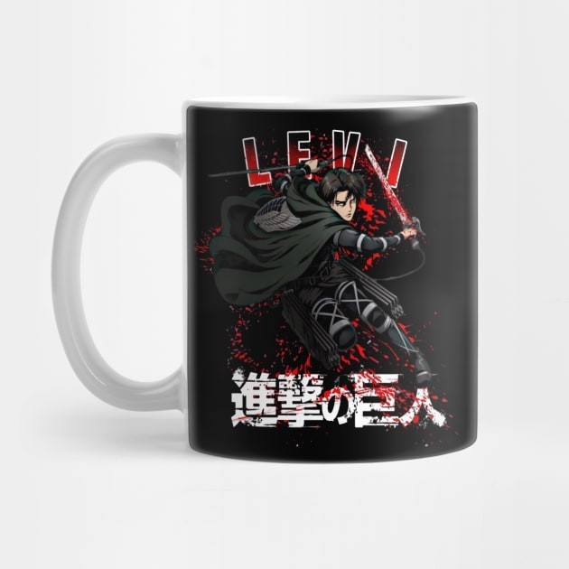 Mug Kopi Levi Ackerman Levi Ackerman Coffee Mug