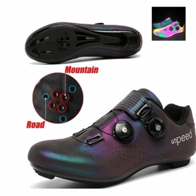 Speed Sepatu Sepeda Multi Cleat Roadbike Mtb Sepatu Cleat Luminous