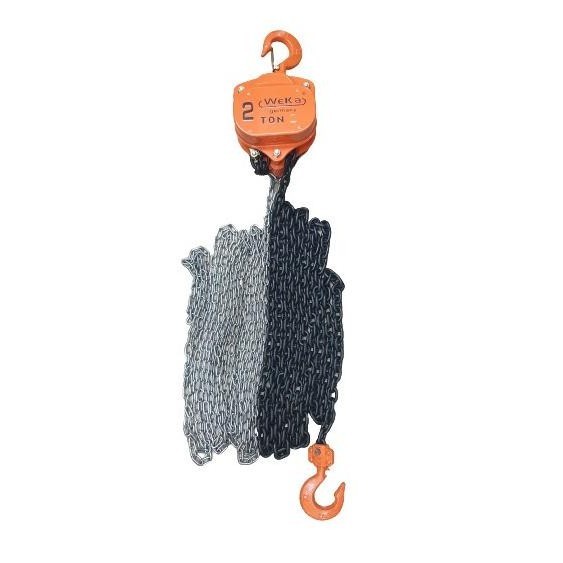 [ Ek ] Takel 3 Ton X 15 Meter Heavy Duty Weka / Chain Block 3 Ton X 15 Meter  Ready
