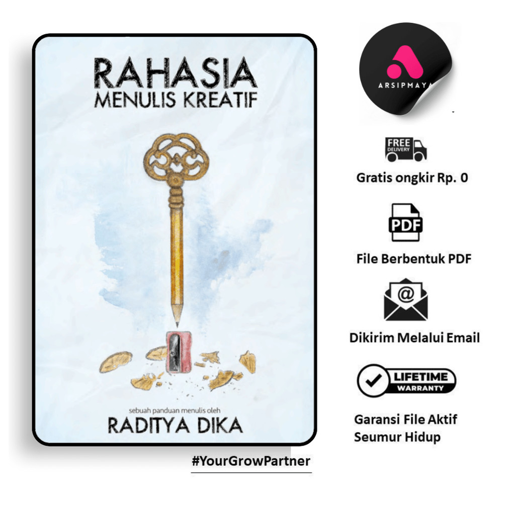

280. RADITYA DIKA - RAHASIA MENULIS KREATIF - [-]