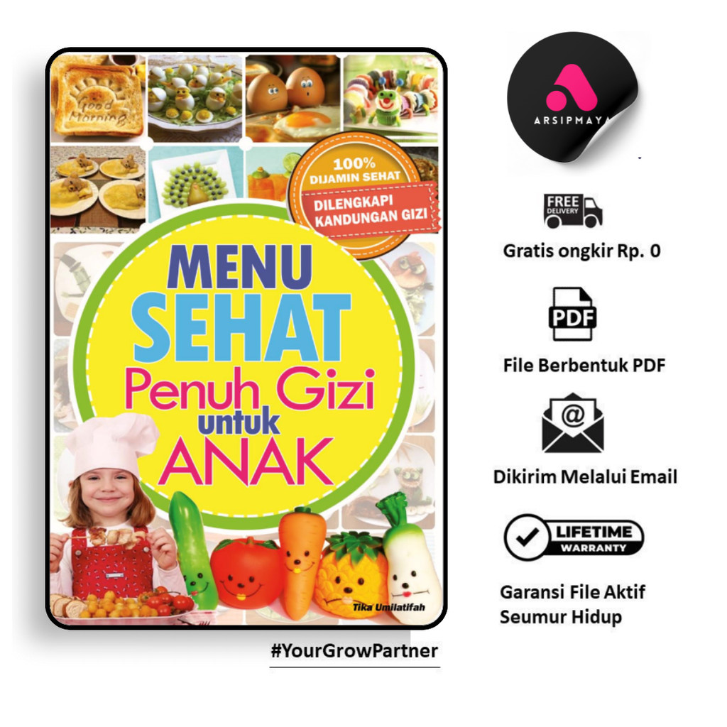 

396. MENU SEHAT PENUH GIZI UNTUK ANAK (TIKA UMILATIFAH) - [-]