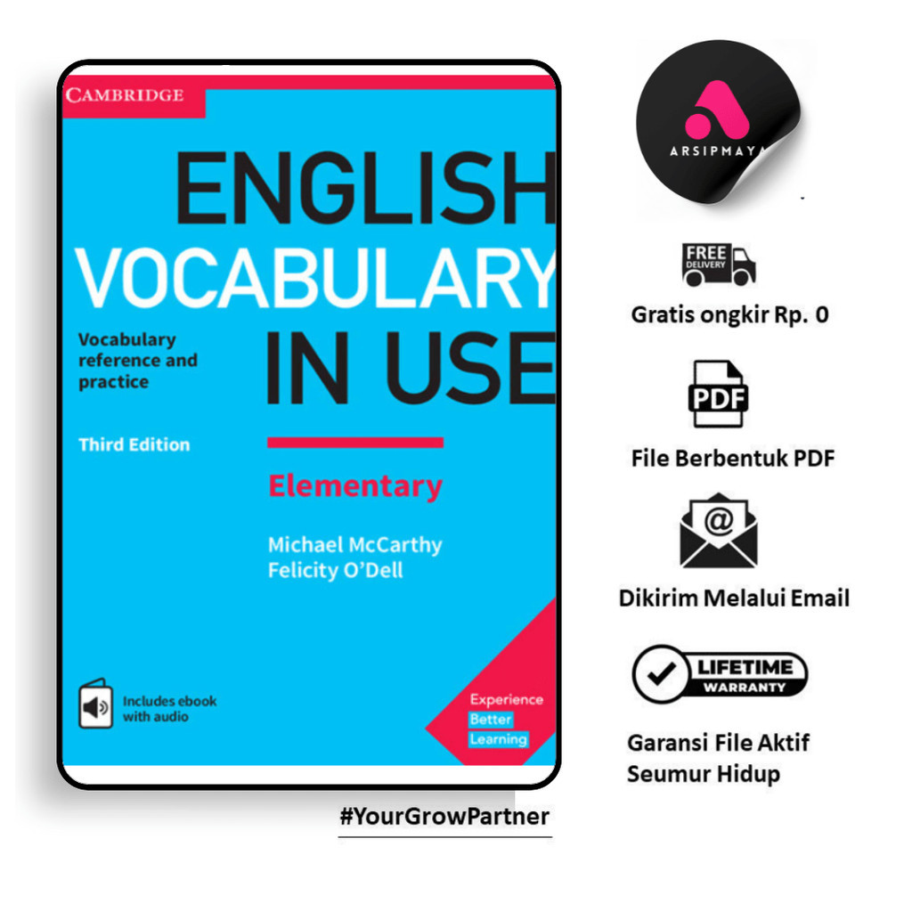 

456. ENGLISH VOCABULARY IN USE ELEMENTARY WITH - [-]