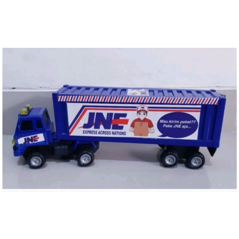 Mainan Mobil Truck Kontainer Jne Sicepat Besar Premium