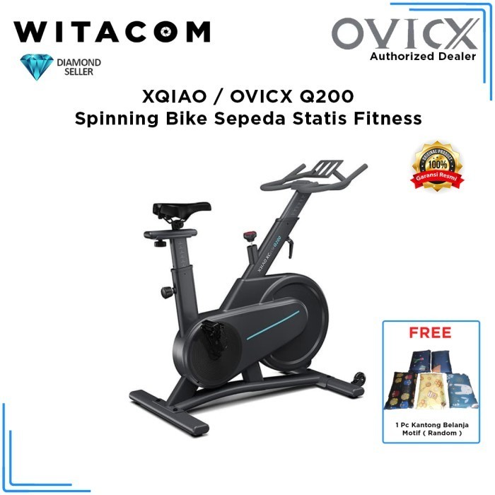 XQIAO / OVICX Q200 Spinning Bike Sepeda Statis Fitness - Tanpa LCD