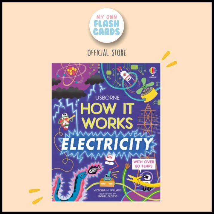 

Usborne How It Works Electricity Education Imported Children Book Kids