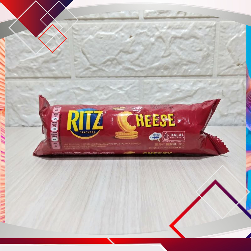 

Ritz Biskuit Crackers Cheese 91gr .