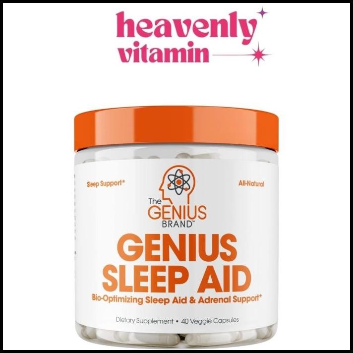 

Genius Sleep Aid & Adrenal Support - 40 Capsules