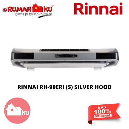 COOKER HOOD RINNAI RH-90ERI (S) SILVER HOOD