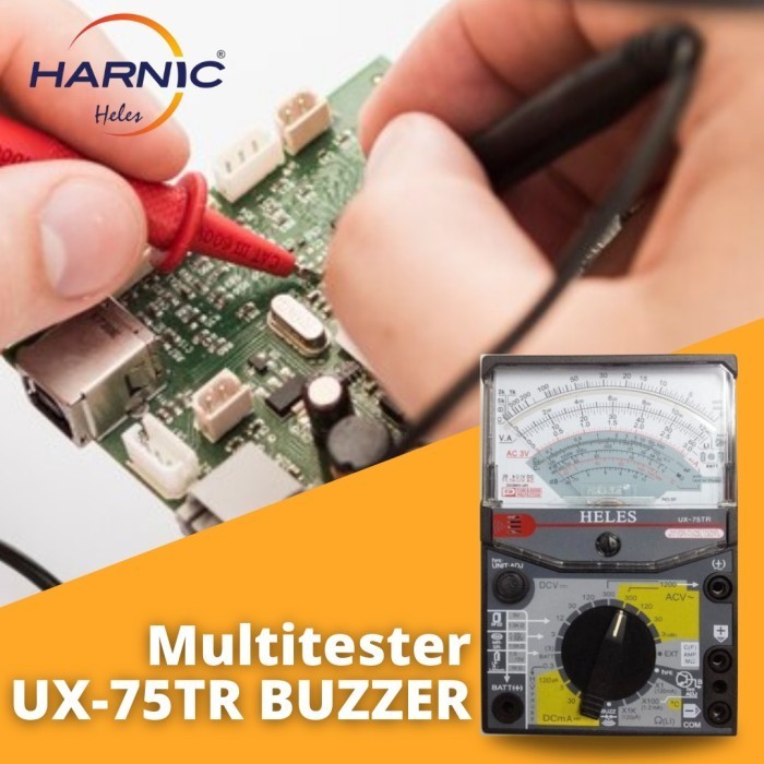 Multitester Heles Analog Ux-75 Tr Buzzer