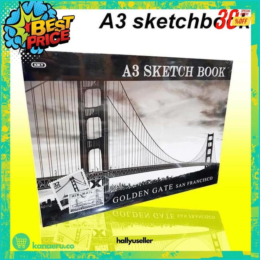 

(Dyi) Buku Gambar Sketch Book Kiky A3 50 Lembar