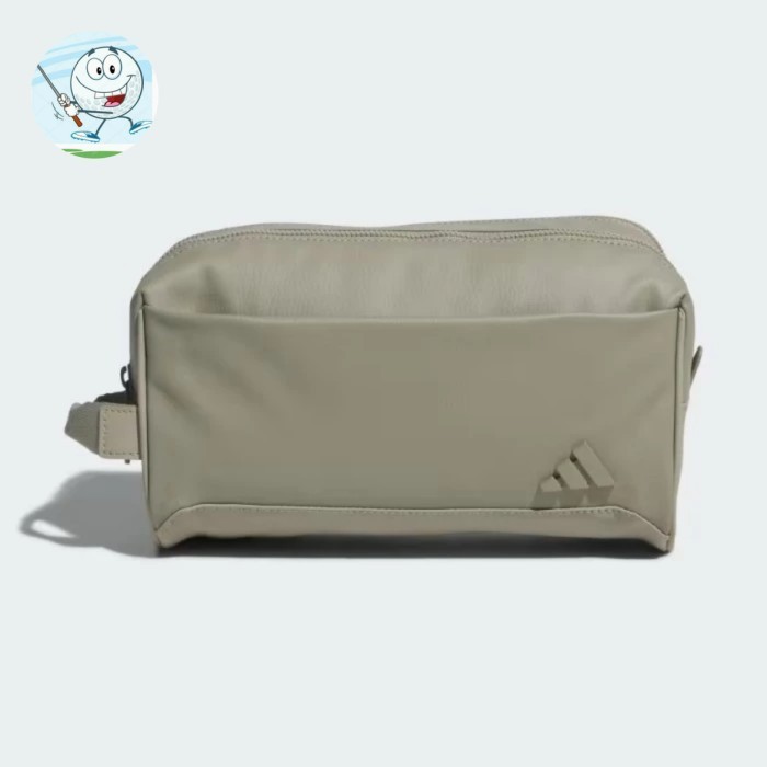Nat Tas Tangan Golf Adidas Pouch Bag Adidas Pebble Double Zip Original