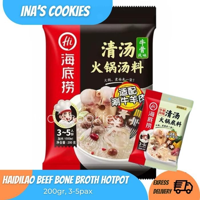 

Haidilao Beef Bone Broth Hotpot Shabu Soup Kaldu Tulang Sapi Kualitas Terbaik