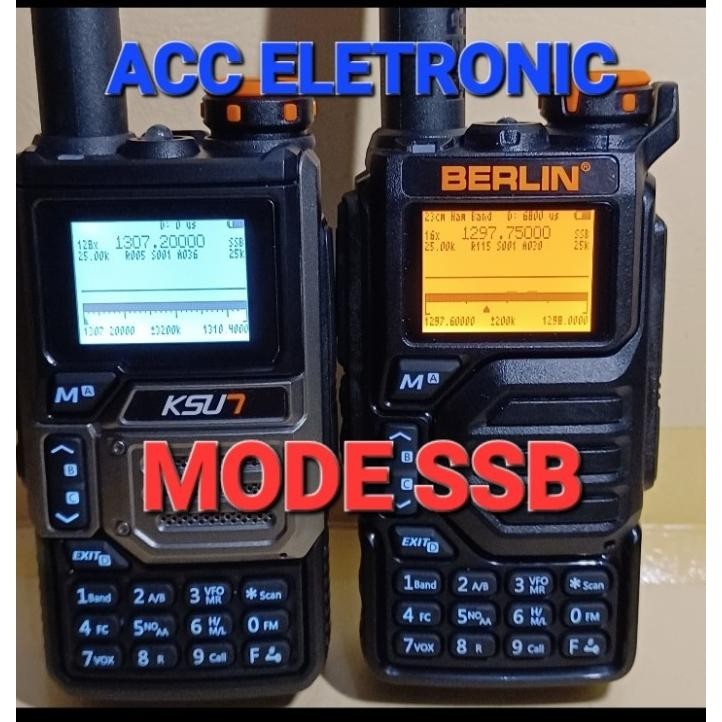 HT BERLIN KSUN WEIRCOM MULTI BAND UNLOCK SSB CB BAND ALL BAND RECEIVER