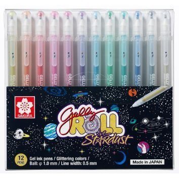 

SAKURA GELLY ROLL STARDUST SET 12