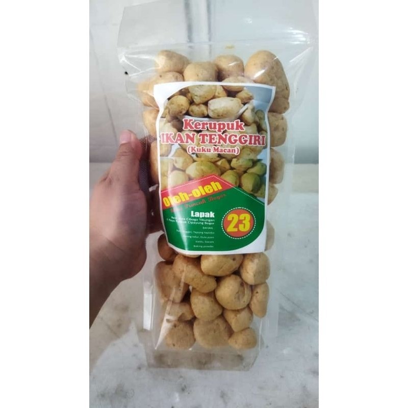 Kerupuk Ikan Tenggiri 100gr Oleh - Oleh Khas Puncak Bogor